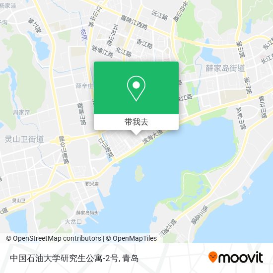 中国石油大学研究生公寓-2号地图
