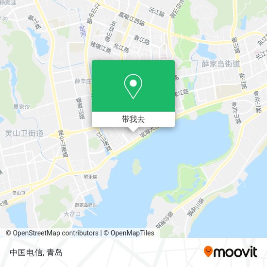 中国电信地图