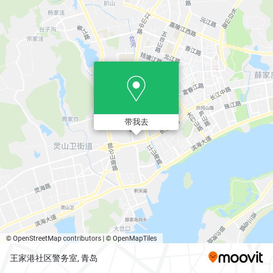 王家港社区警务室地图