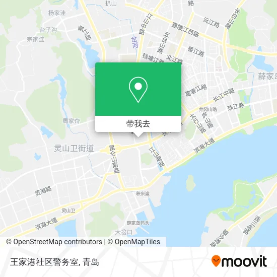 王家港社区警务室地图