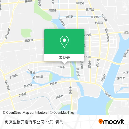 奥克生物开发有限公司-北门地图