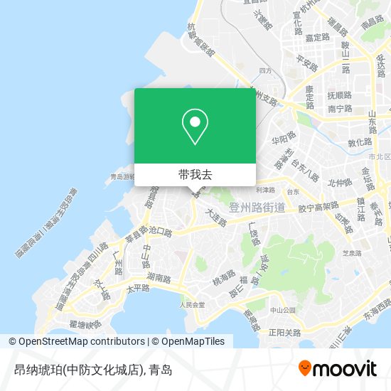 昂纳琥珀(中防文化城店)地图