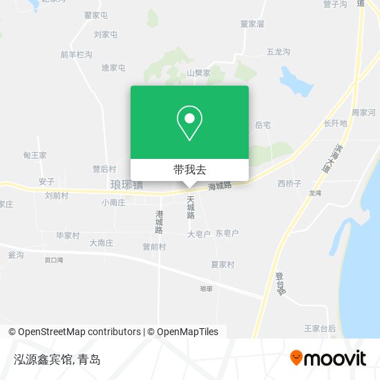 泓源鑫宾馆地图