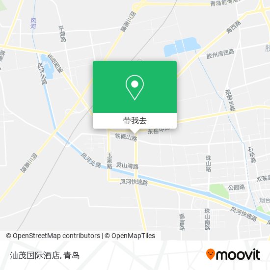 汕茂国际酒店地图
