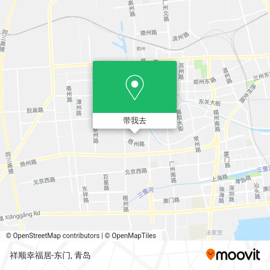 祥顺幸福居-东门地图