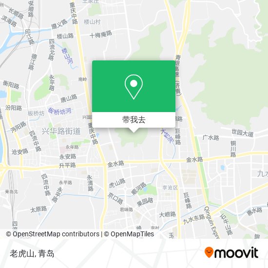 老虎山地图