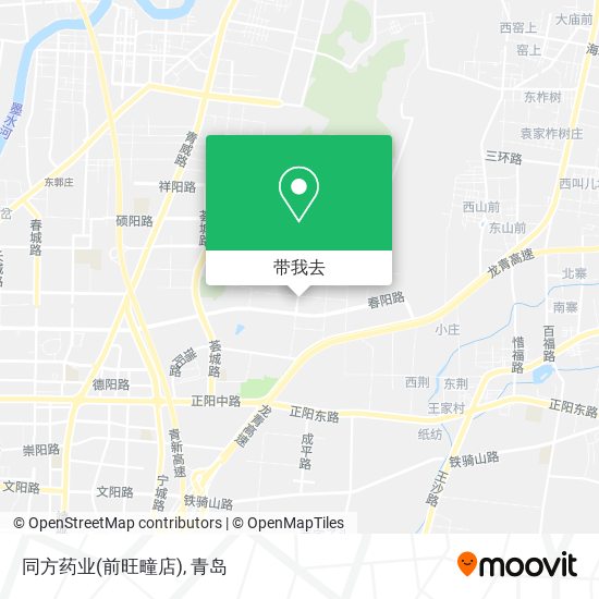 同方药业(前旺疃店)地图