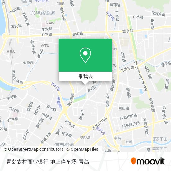 青岛农村商业银行-地上停车场地图