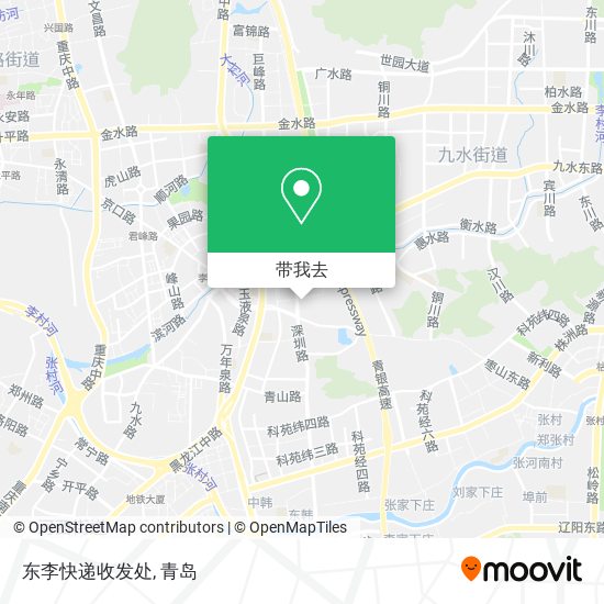 东李快递收发处地图