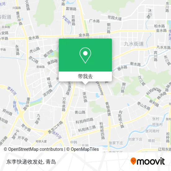 东李快递收发处地图