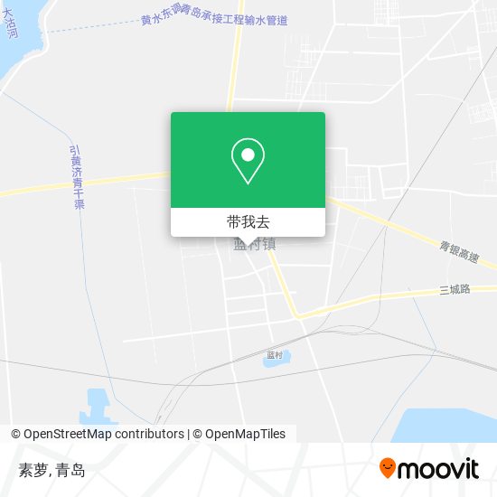 素萝地图