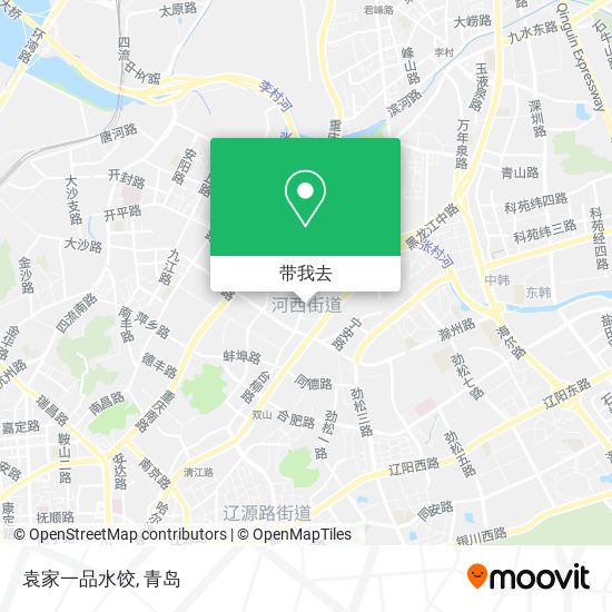 袁家一品水饺地图