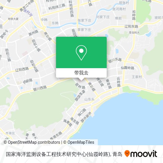 国家海洋监测设备工程技术研究中心(仙霞岭路)地图