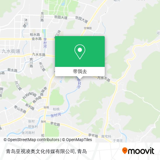 青岛亚视凌奥文化传媒有限公司地图