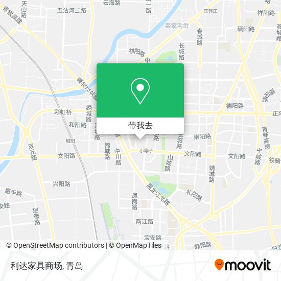 利达家具商场地图