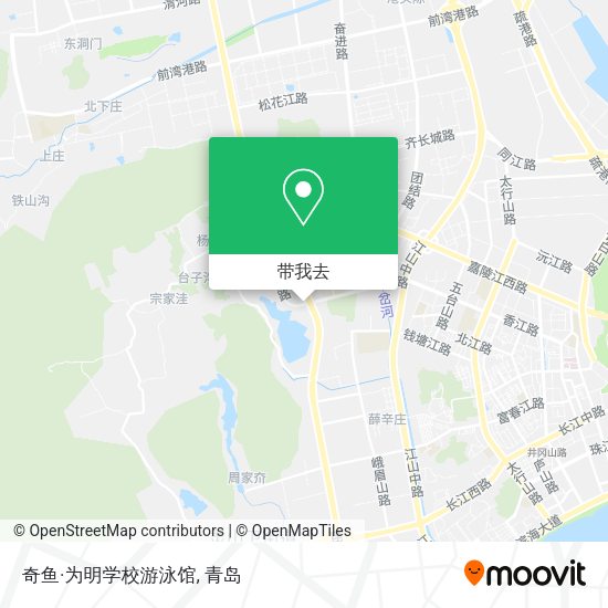 奇鱼·为明学校游泳馆地图