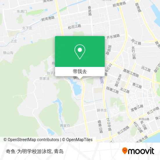 奇鱼·为明学校游泳馆地图