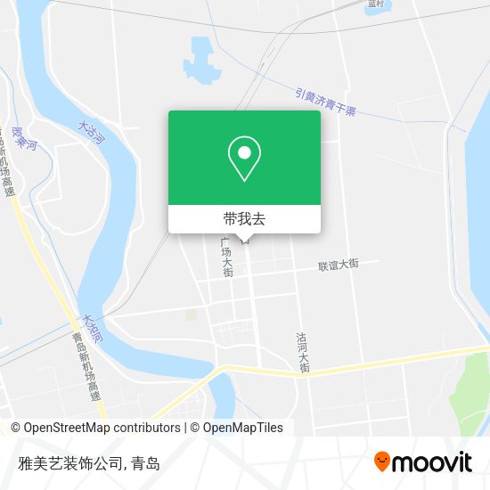 雅美艺装饰公司地图