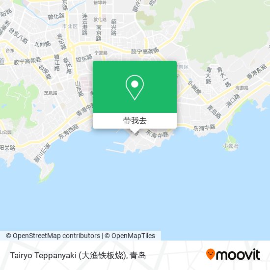 Tairyo Teppanyaki (大渔铁板烧)地图