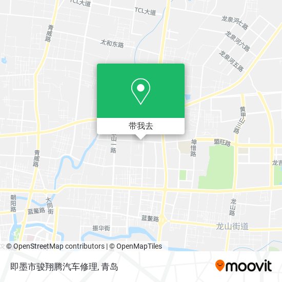 即墨市骏翔腾汽车修理地图