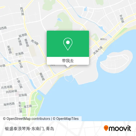 银盛泰浪琴海-东南门地图