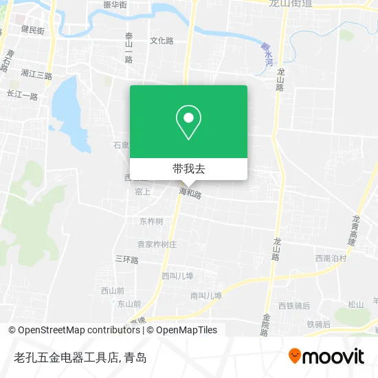 老孔五金电器工具店地图