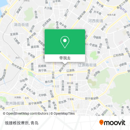 颈腰椎按摩所地图