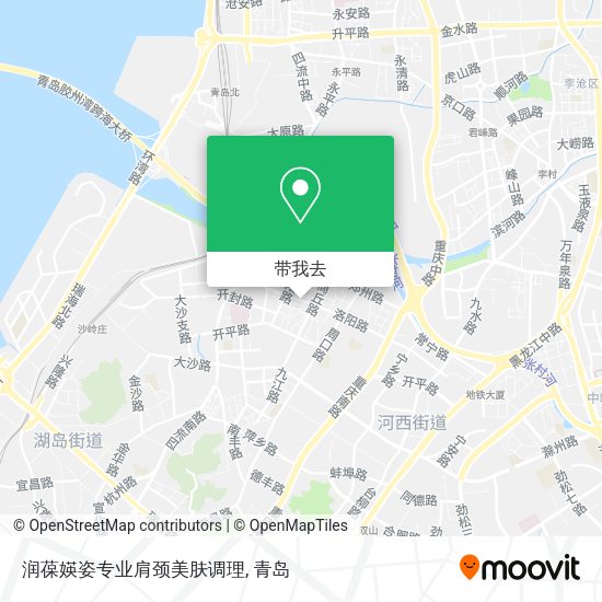 润葆媖姿专业肩颈美肤调理地图