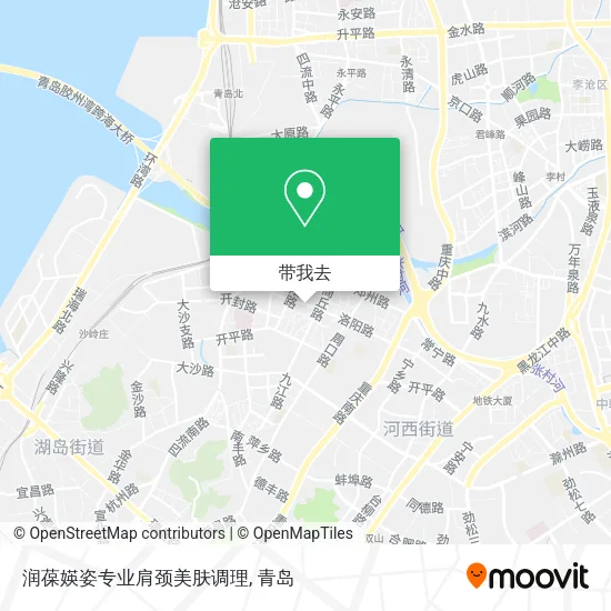 润葆媖姿专业肩颈美肤调理地图