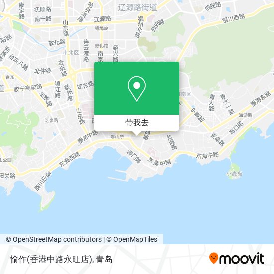 愉作(香港中路永旺店)地图