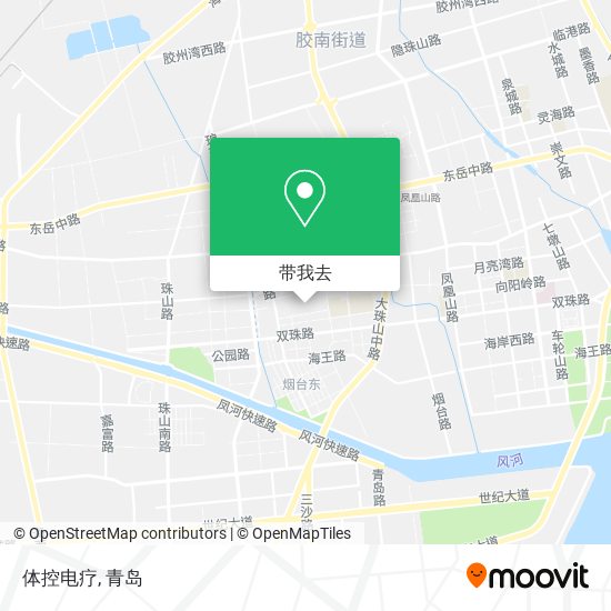 体控电疗地图