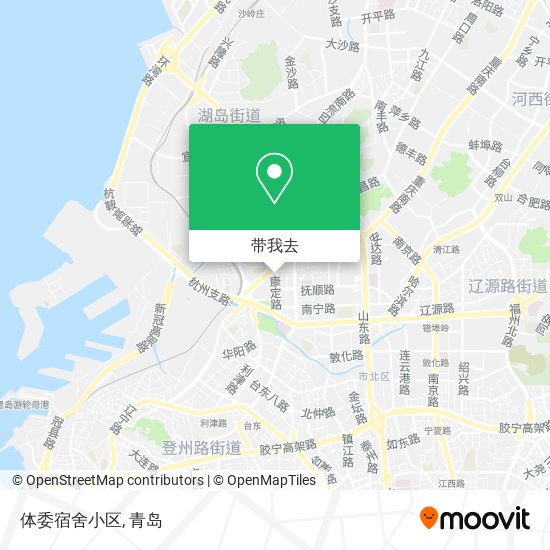 体委宿舍小区地图