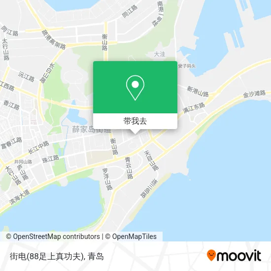街电(88足上真功夫)地图