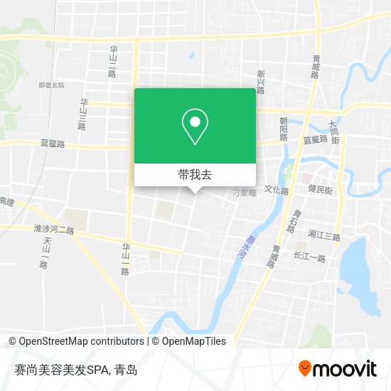 赛尚美容美发SPA地图
