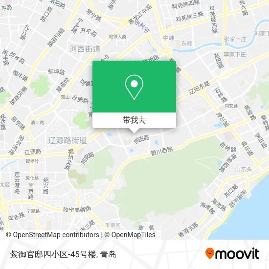 紫御官邸四小区-45号楼地图