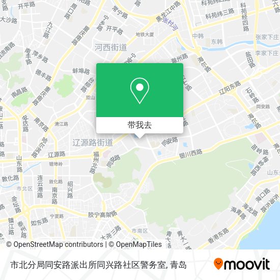 市北分局同安路派出所同兴路社区警务室地图