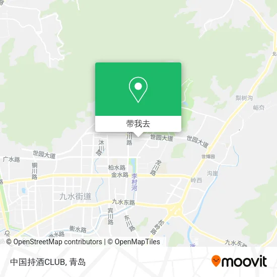 中国持酒CLUB地图