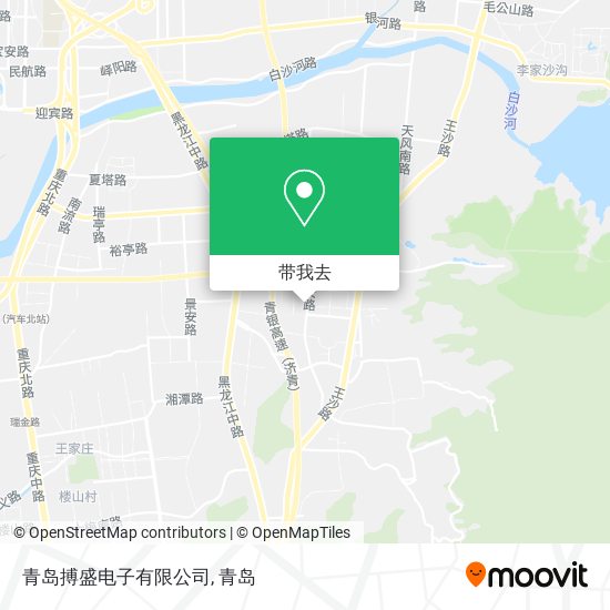 青岛搏盛电子有限公司地图