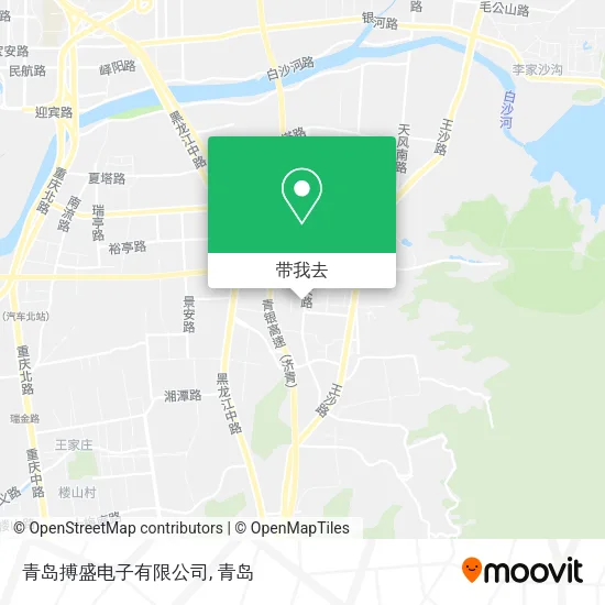 青岛搏盛电子有限公司地图