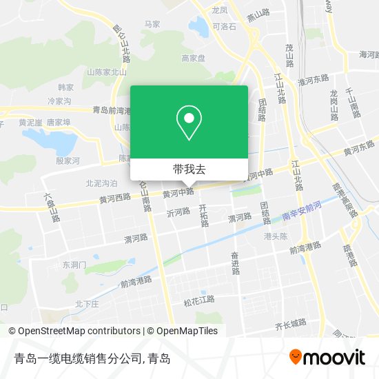 青岛一缆电缆销售分公司地图