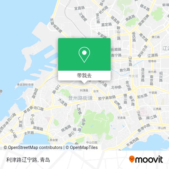 利津路辽宁路地图