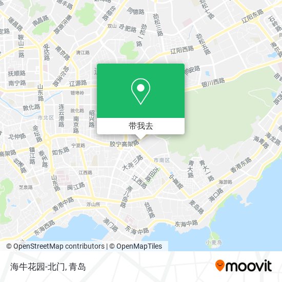 海牛花园-北门地图