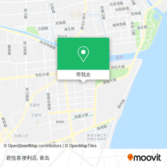 君悦客便利店地图
