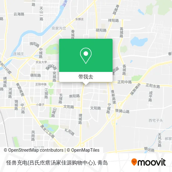 怪兽充电(吕氏疙瘩汤家佳源购物中心)地图