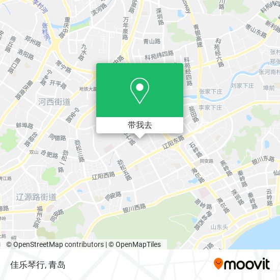 佳乐琴行地图