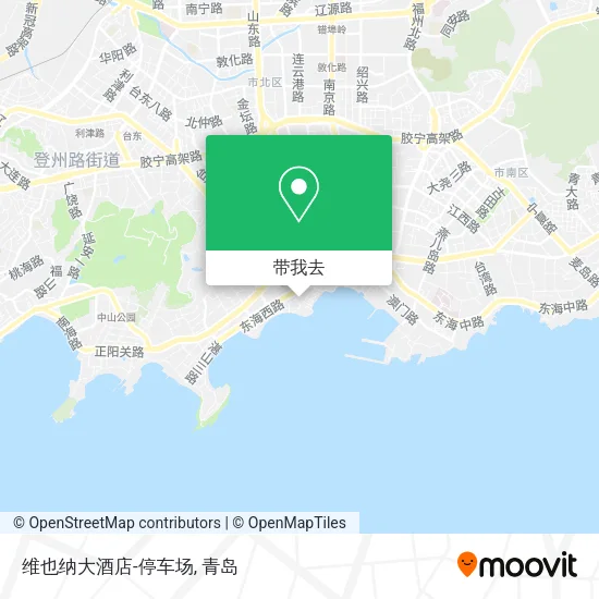 维也纳大酒店-停车场地图