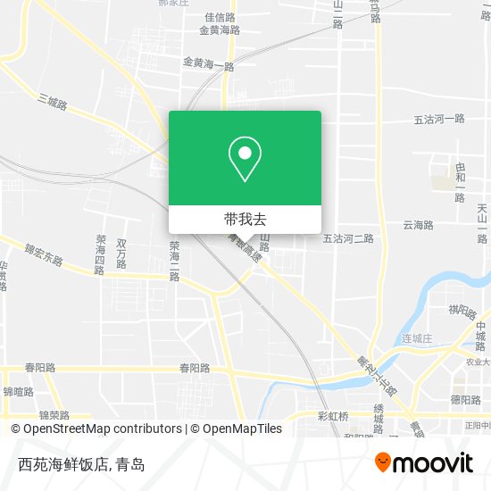 西苑海鲜饭店地图