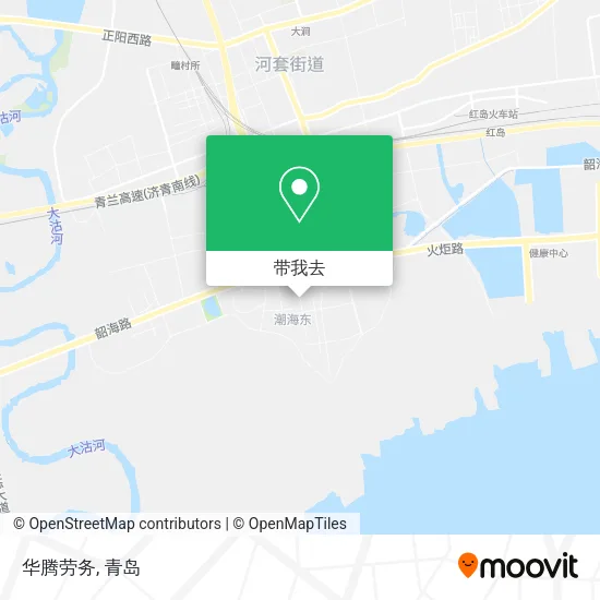 华腾劳务地图