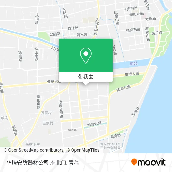 华腾安防器材公司-东北门地图