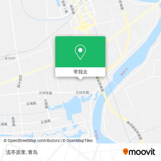 流亭原浆地图